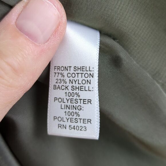 Banana Republic Lace Vest-Top Olive Green - Picture 11 of 11